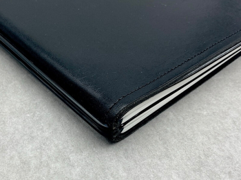 A4+ 2er cuir noir, extra épais (3 mm), ElastiXs noir, mix