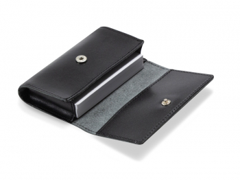 Card Holder smooth leather black
