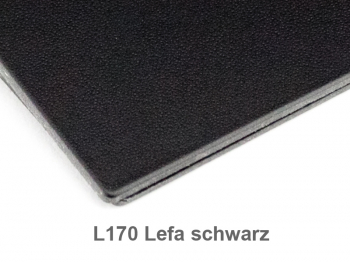 A5 4er Lefa noir avec semainier classic 2025 et deux carnets de notes (L170)