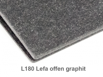 A5 4er Lefa graphite avec semainier classic 2025 et deux carnets de notes (L180)