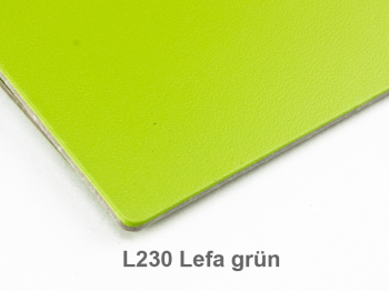 A7 2er Lefa notebook green, 2 inlays (L230)