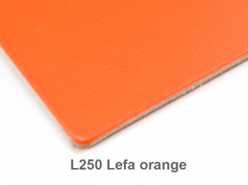 "GEHEIM" A6 1er notebook Lefa orange with branding (L250)