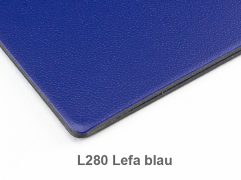 "NOTIZBUCH" A6 1er notebook Lefa blue, 1 inlay (L280)