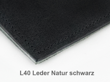 A7 2er Leder natur schwarz mit Kalender 2025