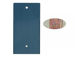 DIY Kartenhalter / kleine Börse – Lefa dunkelblau