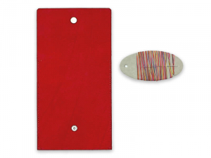 DIY Kartenhalter / kleine Börse – Lefa rot