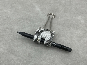 Sloop 32 mm – Motif serpent noir et blanc