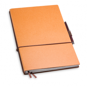 A5 2er notebook Lefa uncoated nature in the BOX (L190)