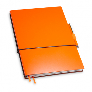 A5 2er Lefa orange avec 2 carnets dans la BOX (L250)