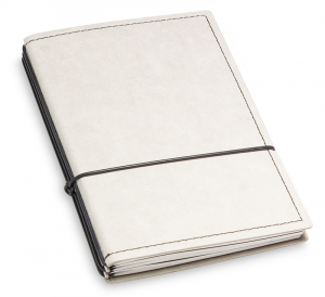 A6 3er notebook texon with weekly calendar 2024, stone (L200)
