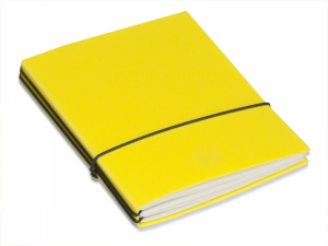 A7 2er HardSkin agenda avec semainier classic 2025, jaune