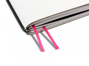 Doppelbuchband pink