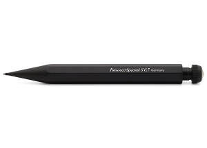 Kaweco SPECIAL "S" Push Pencil 0.7 Black, with eraser