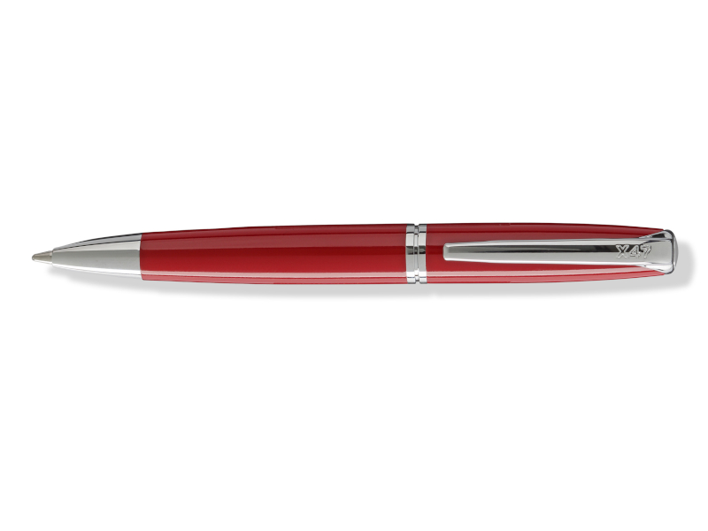 Pen N°1: ball pen, red, 10,5 cm