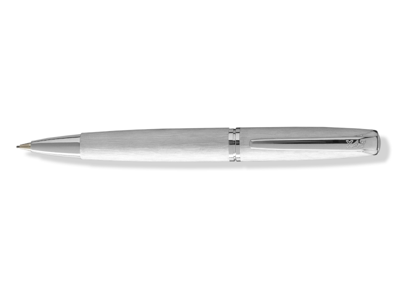 Stift N°1: Drehbleistift 0,5 mm stahl gebürstet