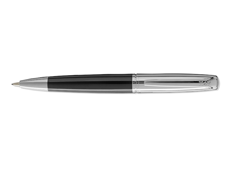 Stift N°1: Drehbleistift 0,7 mm chrom/schwarz