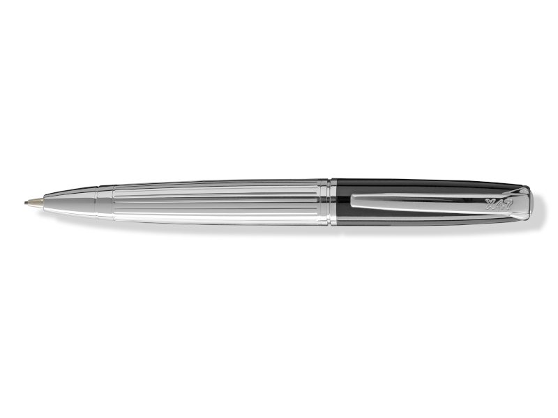 Stift N°1: Drehbleistift 0,7 mm schwarz/chrom