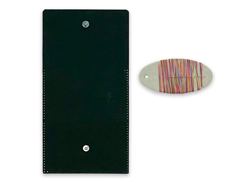 DIY Kartenhalter / kleine Börse – Lefa schwarz