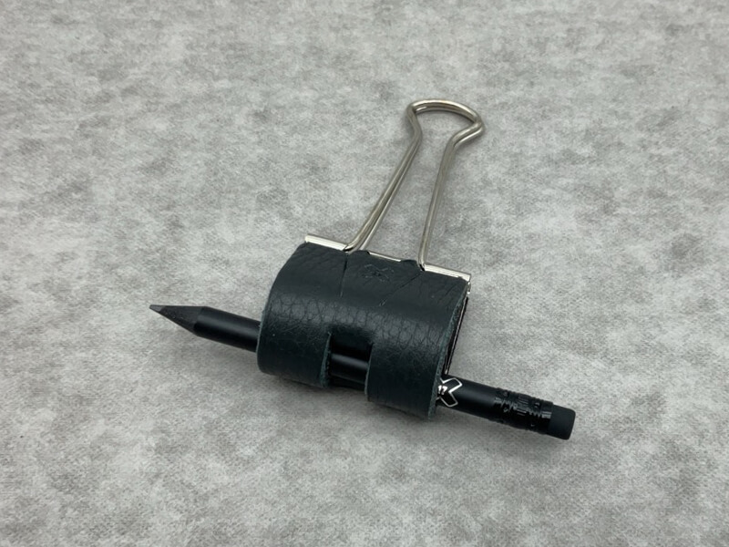 Sloop 40 mm – Cuir grainé anthracite