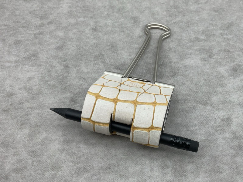 Sloop 50 mm – Beige with large scale embossing