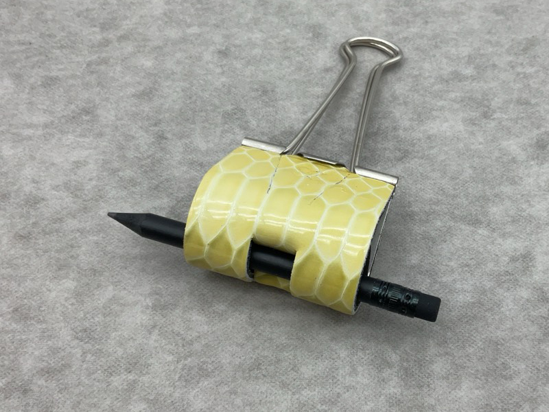 Sloop 50 mm – Aspect serpent vert clair