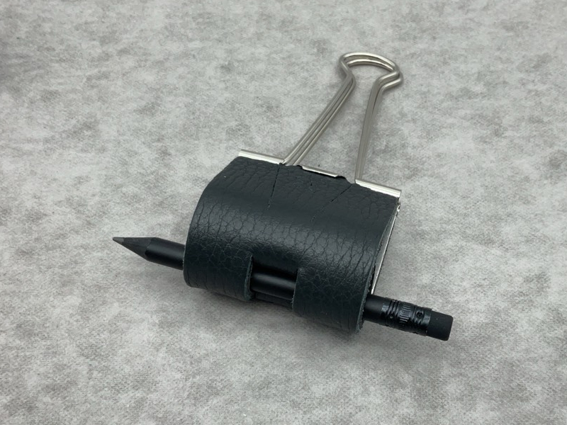 Sloop 50 mm – Cuir grainé anthrazite