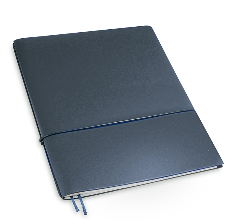 A4+ 1er Lefa coated Notebook dark blue (L-002-DB)