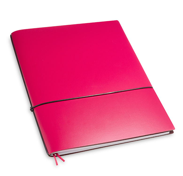 A4+ 1er Lefa coated Notebook magenta (L260)