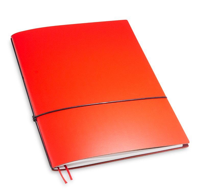 A4+ 1er Lefa coated Notebook red (L160)