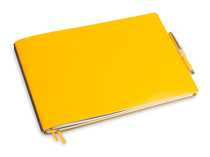 A5+ Landscape 2er notebook Lefa yellow in the BOX (L240)