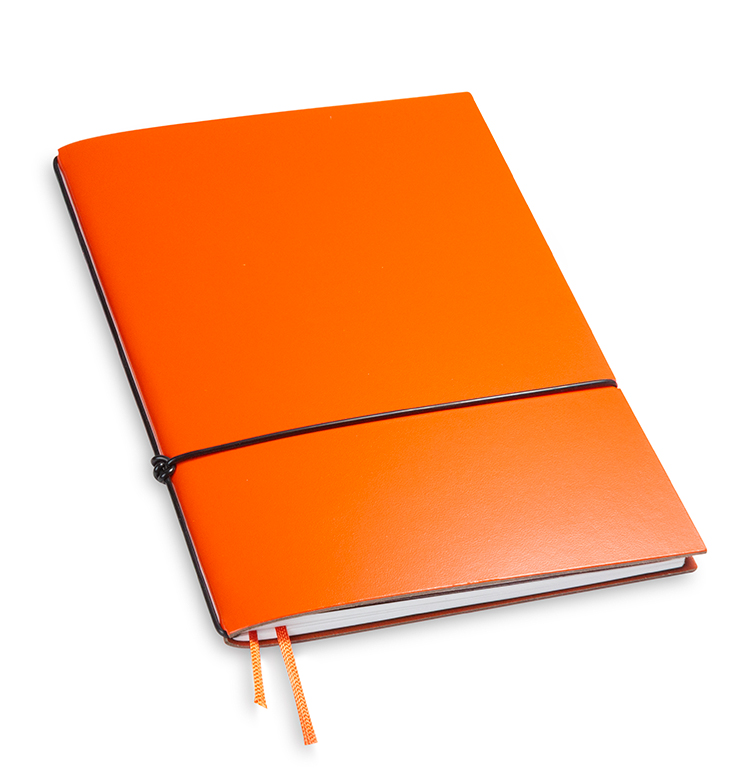 A5 1er notebook Lefa orange, 1 inlay (L250)