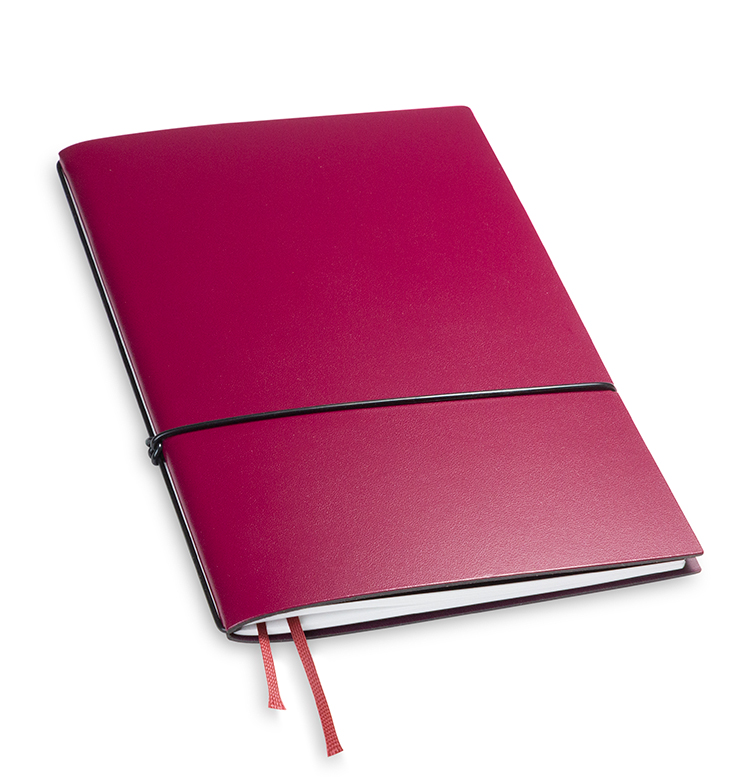 A5 1er notebook Lefa purple, 1 inlay (L270)