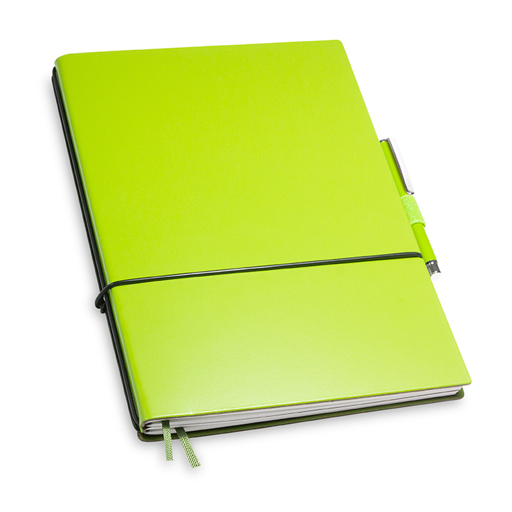 A5 2er Lefa vert avec 2 carnets dans la BOX (L230)