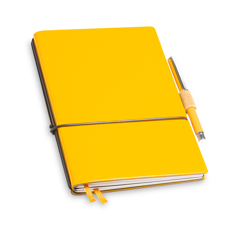 A6 2er Lefa jaune avec 2 carnets dans la BOX (L240)