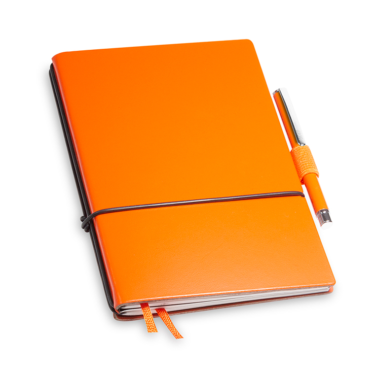 A6 2er Lefa orange avec 2 carnets dans la BOX (L250)