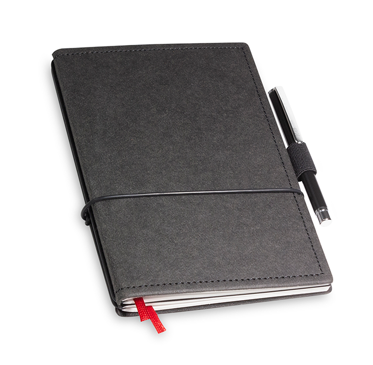 A6 2er notebook Texon black in the BOX (L210)