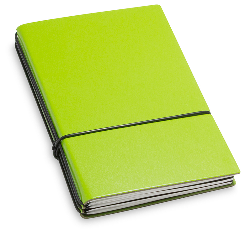 A6 3er notebook Lefa green, 3 inlays (L230)