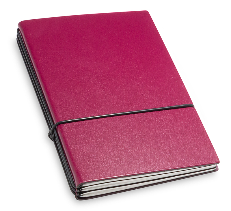 A6 3er notebook Lefa purple, 3 inlays (L270)