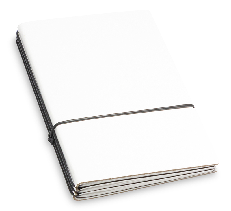 A6 3er notebook Lefa white, 3 inlays (L150)
