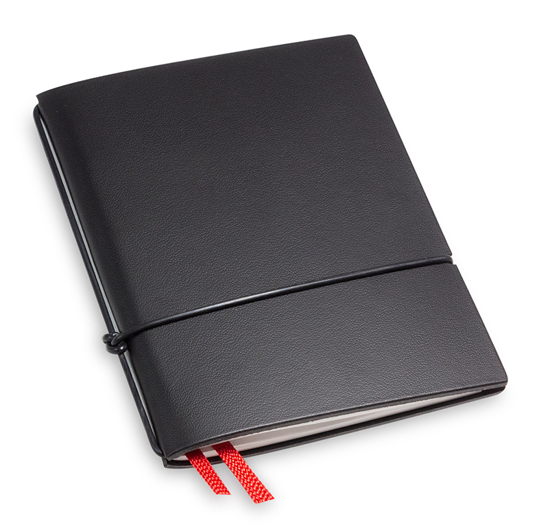 A7 1er Lefa notebook black, 1 inlay (L170)