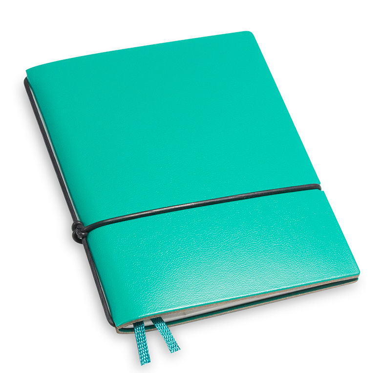 A7 1er Lefa notebook turquoise green, 1 inlay