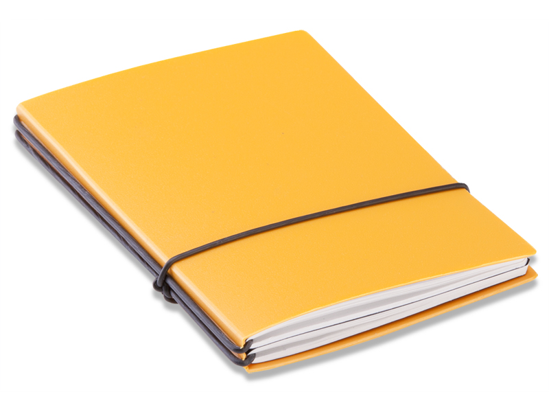 A7 2er HardSkin organizer with weekly calendar 2025, mango