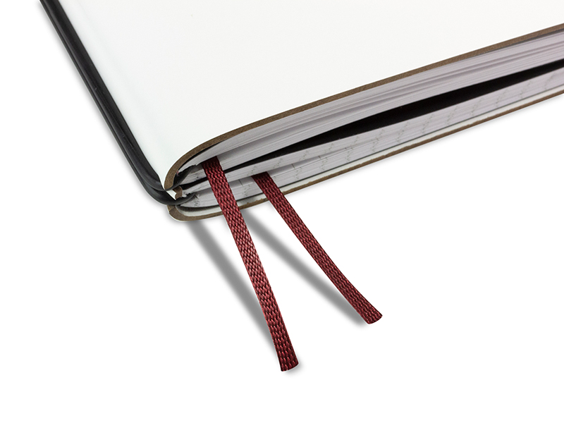 Double marque-page rouge vin