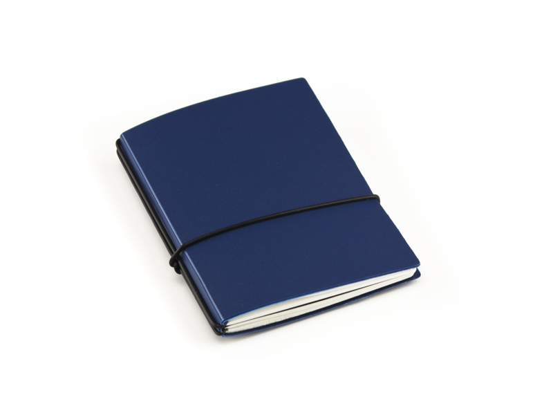 A7 2er HardSkin notebook dark blue, 2 inlays