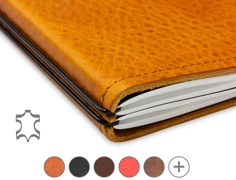 A5 Notebook Leather (1 to 4 inserts)