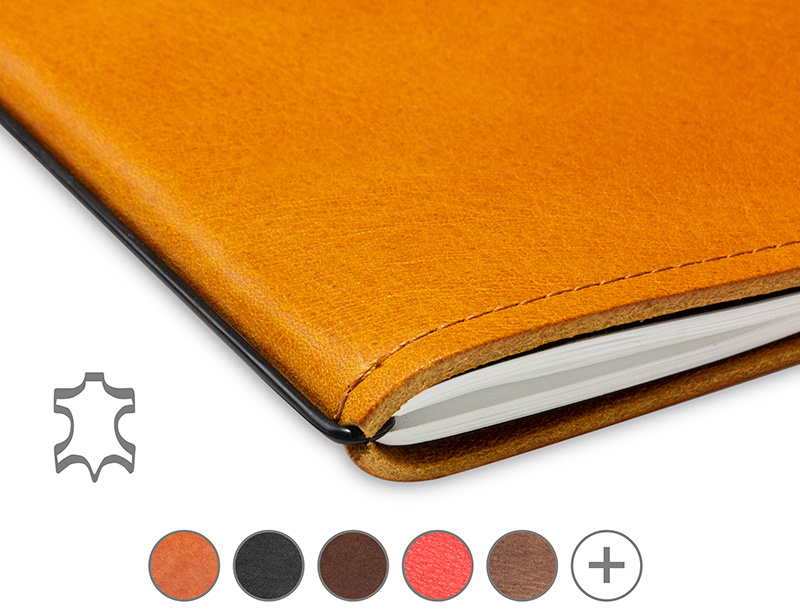 A7 Adressbook leather nature