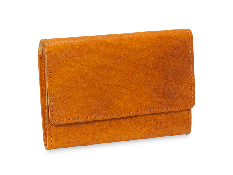 Card holder nature leather
