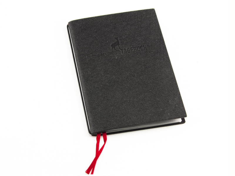 A6 "Mountain hiking diary" Lefa graphite (only in german!)