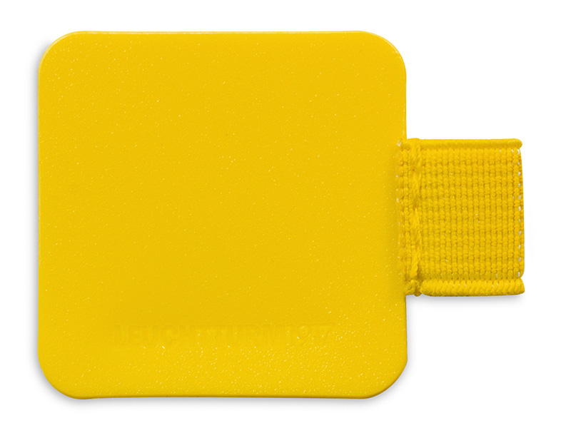Self adhesive pen loop, yellow