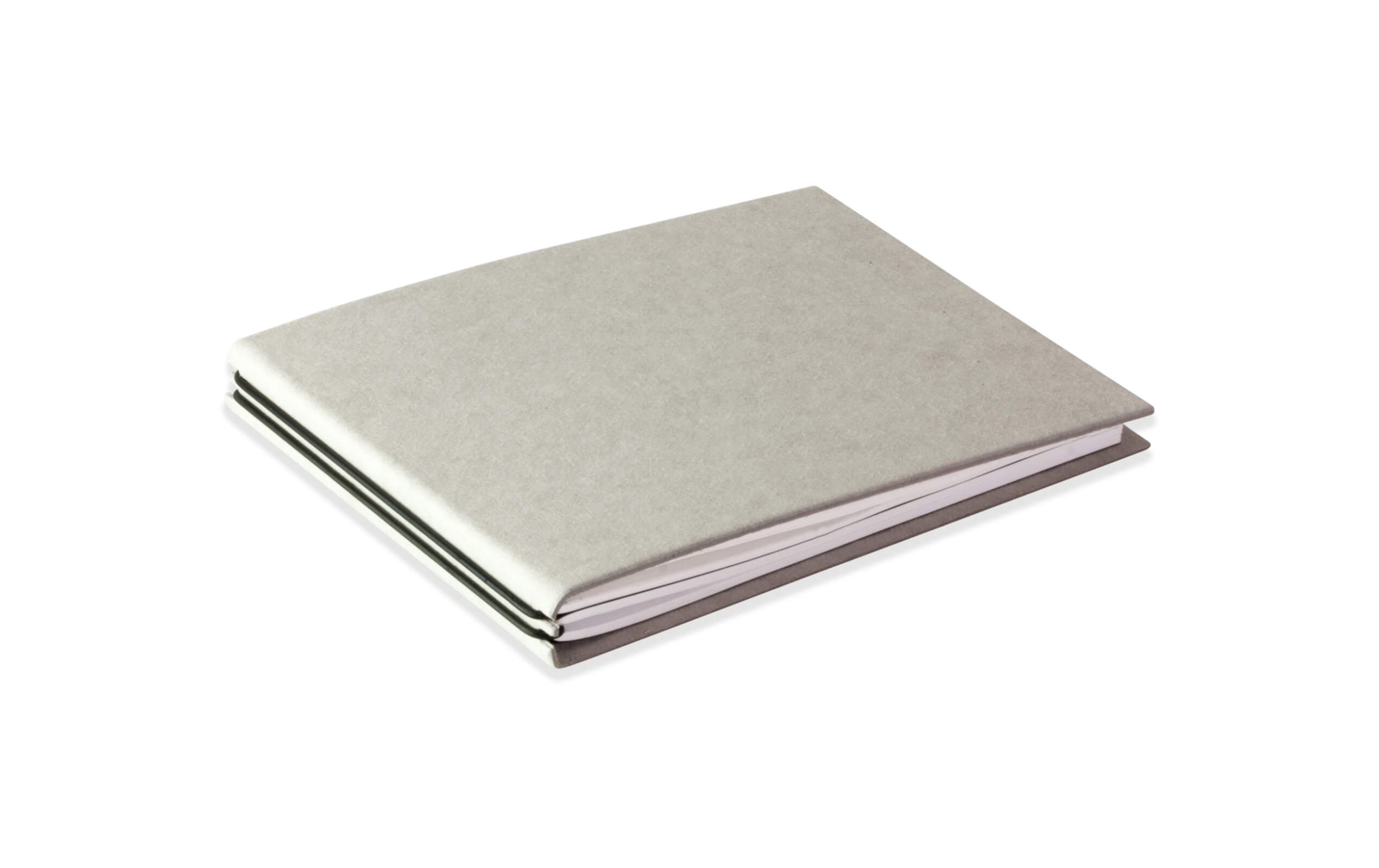 FlowBook - A6 landscape Vegan stone (light gray)